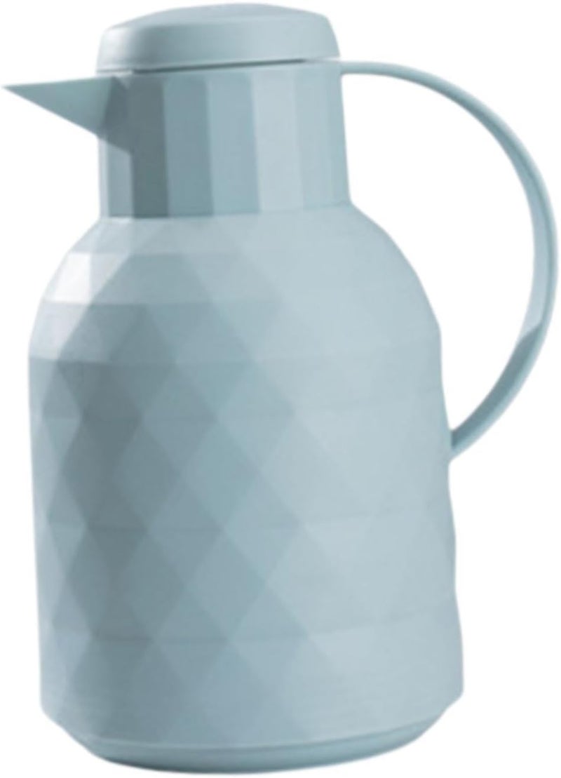 6L Insulated Coffee Carafe with Spout for Home And Outdoor Use, Blue - Image 1