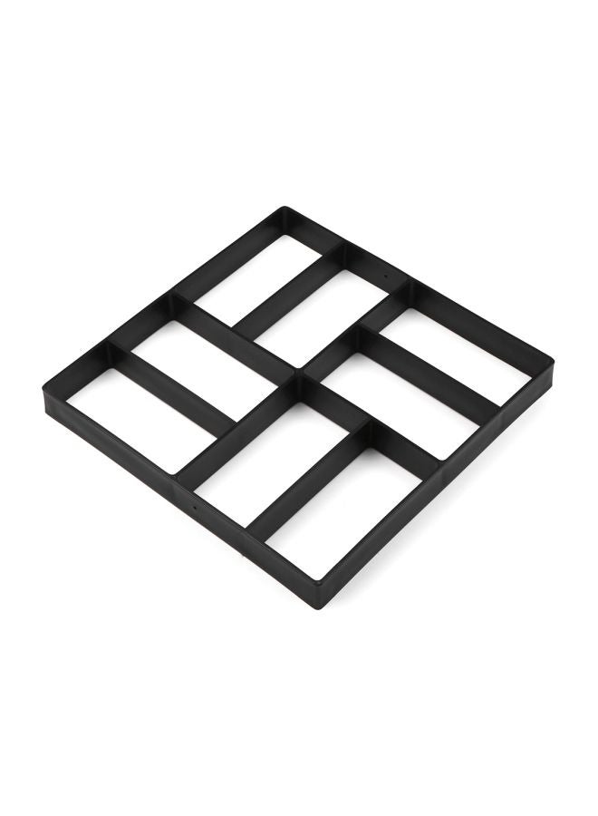 Loquat Concrete Cement Stone Design Paver Walk Mould Black 40x40centimeter - Image 3