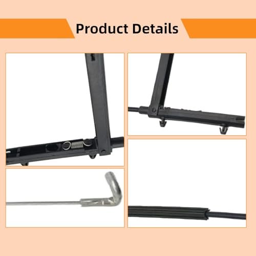 McrGinly Front Hood Latch Release Cable Compatible with Audi Q5 2009-2017 8R1823531A - Image 5