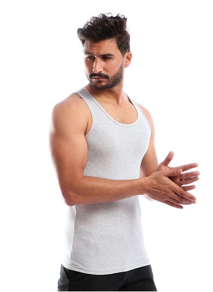 Mesery - Bundle Of (3) Men Undershirts Cotton - Image 1