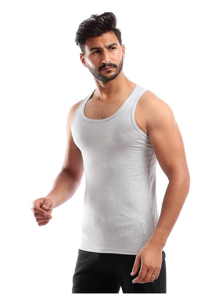 Mesery - Bundle Of (3) Men Undershirts Cotton - Image 1
