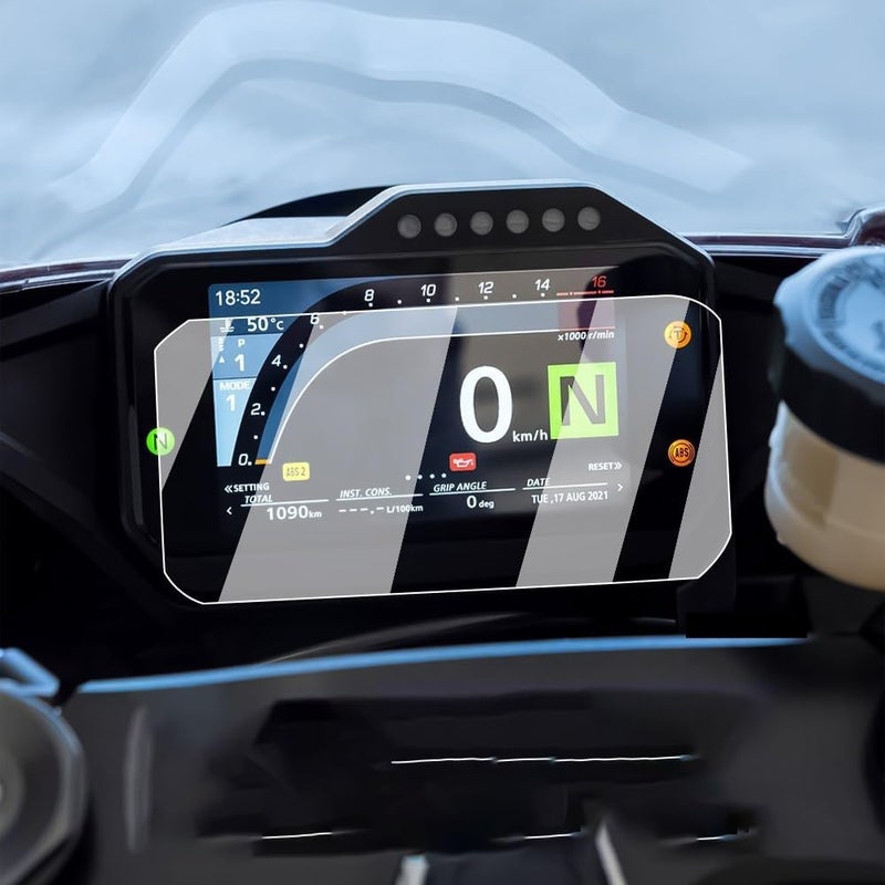 QASULER Motorcycle Dashboard Screen Protector for CBR1000RR - Image 1
