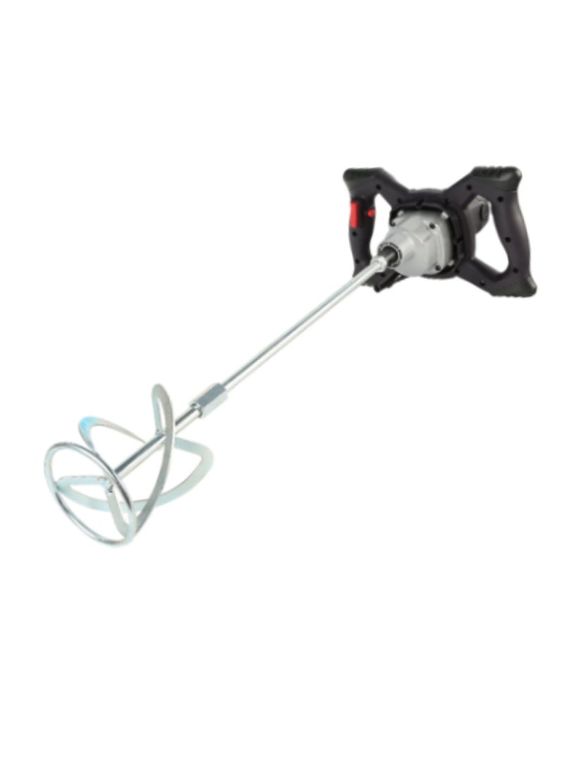 makute Electric Cement Mixer, Paint Mixer, 6-Speed Hand Mixer, for mixing Paint, Mortar, Cement, 1850W - HM-120C  - Image 1