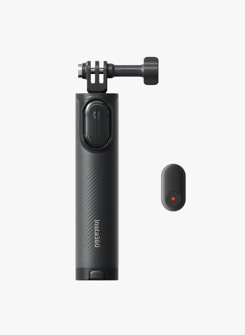 Insta360 Mini 2-in-1 Tripod 2.0 Remote Kit for Insta360 X5 / X4 Air / GO Ultra / Ace Pro 2 / GO 3S – Portable Extendable Selfie Stick & Stable Camera Stand with Wireless Remote Control - Image 1