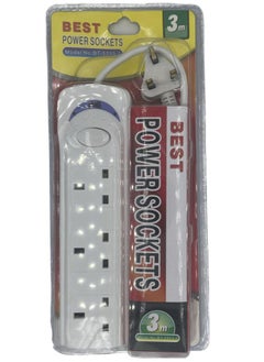 Best Power Strip With 3-Way Power Extension Adapter 3M  - Image 3
