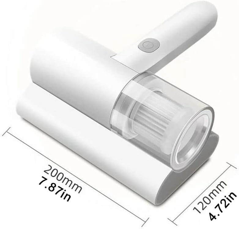 ويوبلز مكنسة كهربائية للمراتب، مكنسة كهربائية للمراتب، مكنسة كهربائية للسرير، منظف غبار، مكنسة كهربائية للسرير، مكنسة كهربائية يدوية لتنظيف السرير والوسائد والأرائك القماشية والسجاد بكفاءة - Image 5