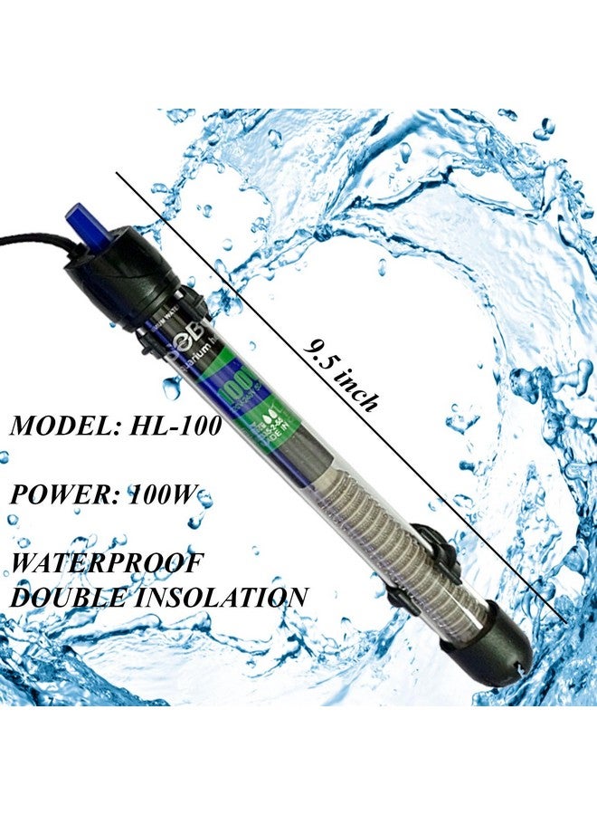 JAINSONS PET PRODUCTS سخان زجاجي سوبو 100 واط HL100 لمنتجات الحيوانات الأليفة من جاينسونز لحوض السمك - Image 3