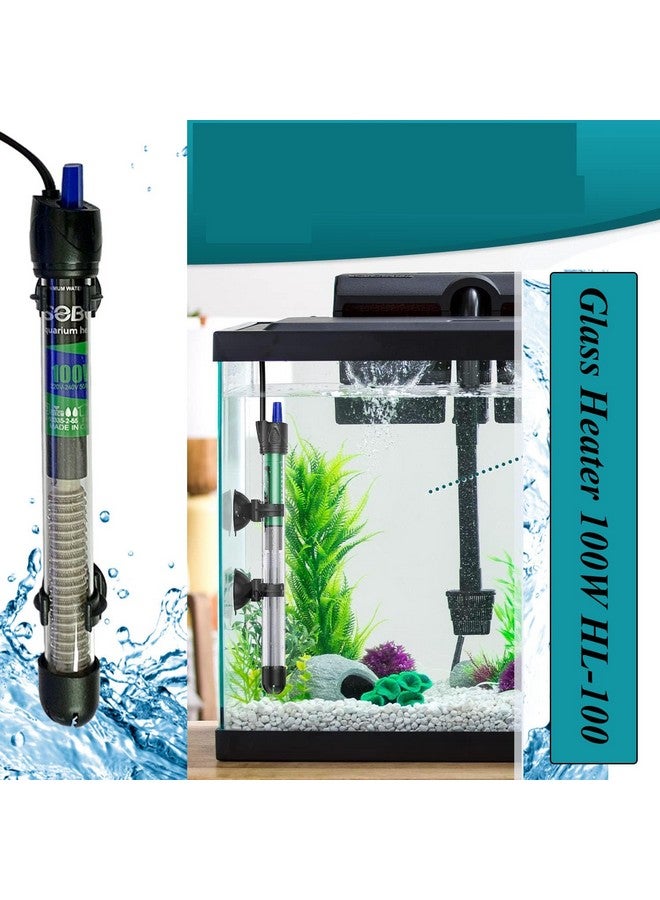 JAINSONS PET PRODUCTS سخان زجاجي سوبو 100 واط HL100 لمنتجات الحيوانات الأليفة من جاينسونز لحوض السمك - Image 5