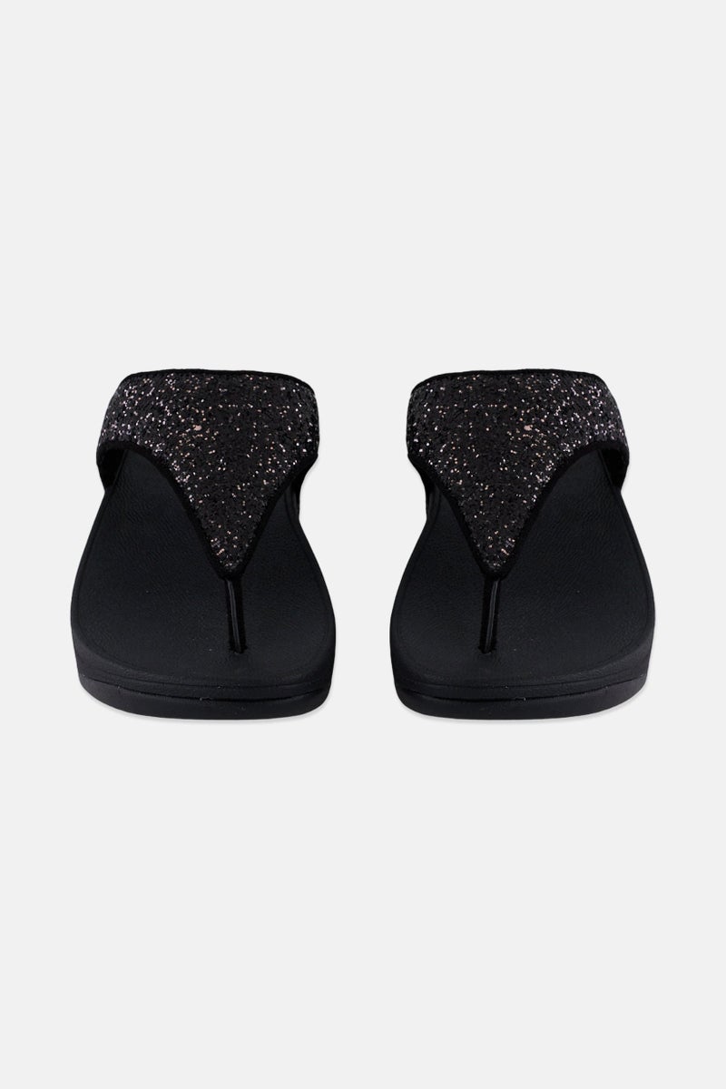 FitFlop Women Slip On Wedges, Black  - Image 4