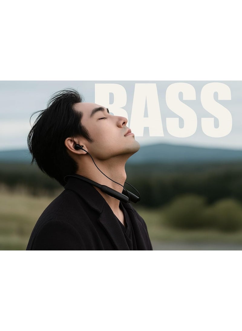 Earldom BH87 Bluetooth Neckband Sports Headset, 10 Hours Battery, 10M Connection Range, Magnetic Design, Black - Image 3
