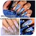 Makartt Rainbow Cat Eye Gel Nail Polish: Glitter Universal 9D Holographic Sparkly Soak Off Gel UV/LED Manicure with Magnet Stick for Nail Art Designs 10ml - Image 3