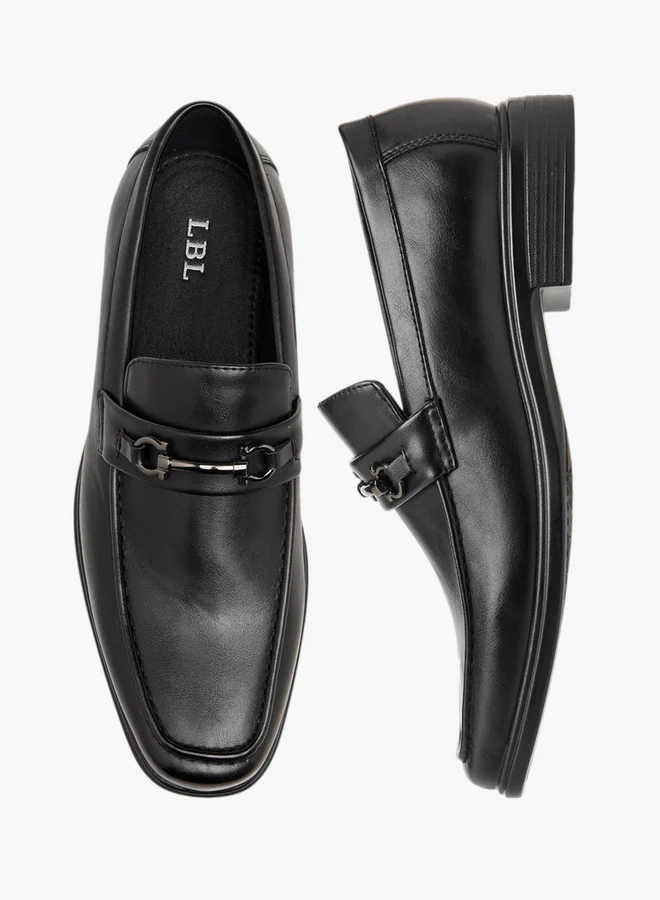 LBL by Shoexpress Metal Accent Slip-On Loafers