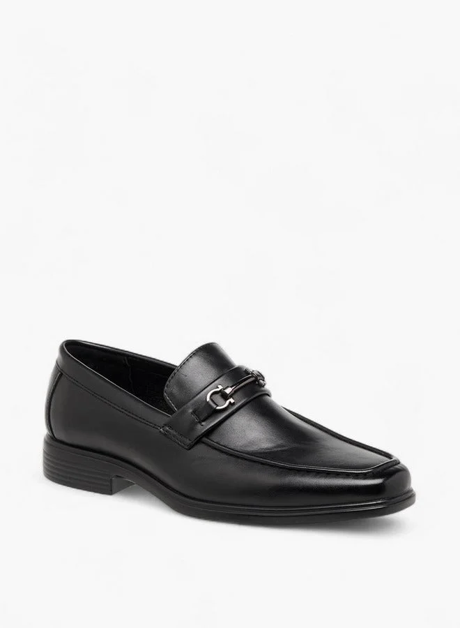 LBL by Shoexpress Metal Accent Slip-On Loafers