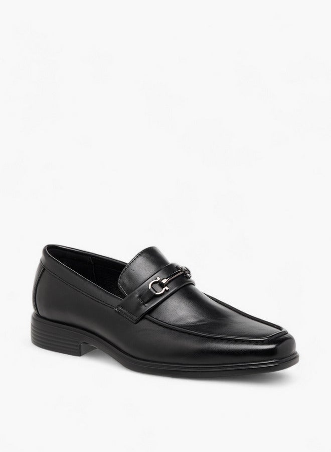 LBL by Shoexpress Metal Accent Slip-On Loafers - Image 2