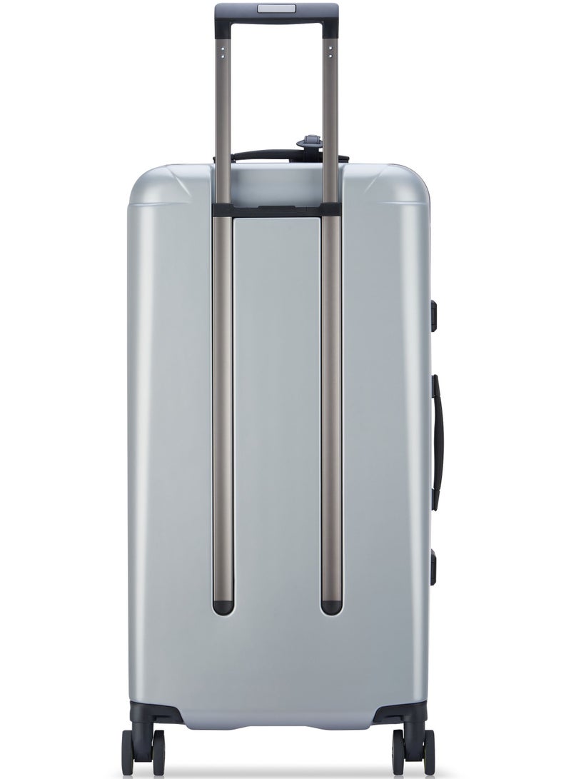 PEUGEOT Voyages 80 Cm Hardcase 4 Double Wheel Check-In Luggage Trunk Trolley - Storm Grey - Image 3