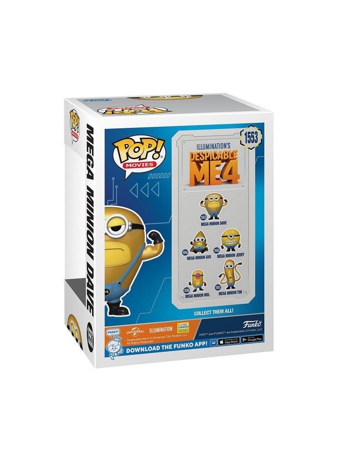 Funko POP! Movies: Despicable Me 4 - Super Dave - Despicable Me: Minions - Collectable Vinyl Figure - Gift Idea - Official Merchandise - for Kids & Adults - Movies Fans - Model Figure for Collectors - Image 3