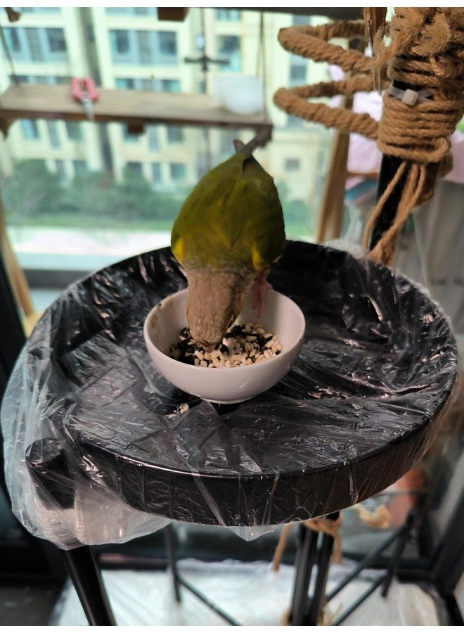 50-Pack Disposable Litter Trays Cage Liners with Stretched Edge, Fits 40 x 30 cm/15.7 x 11.8 inches Cage Tray, Leak-Proof Plastic PE Bags for Bird, Guinea Pig, Bunny, Rabbit, Hamster, Hedgehog - Image 4