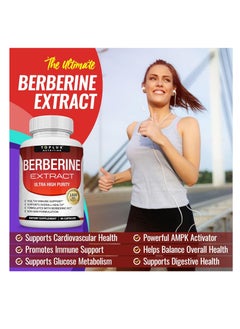 Toplux Berberine Supplement 1800mg 90 Capsules  - Image 3