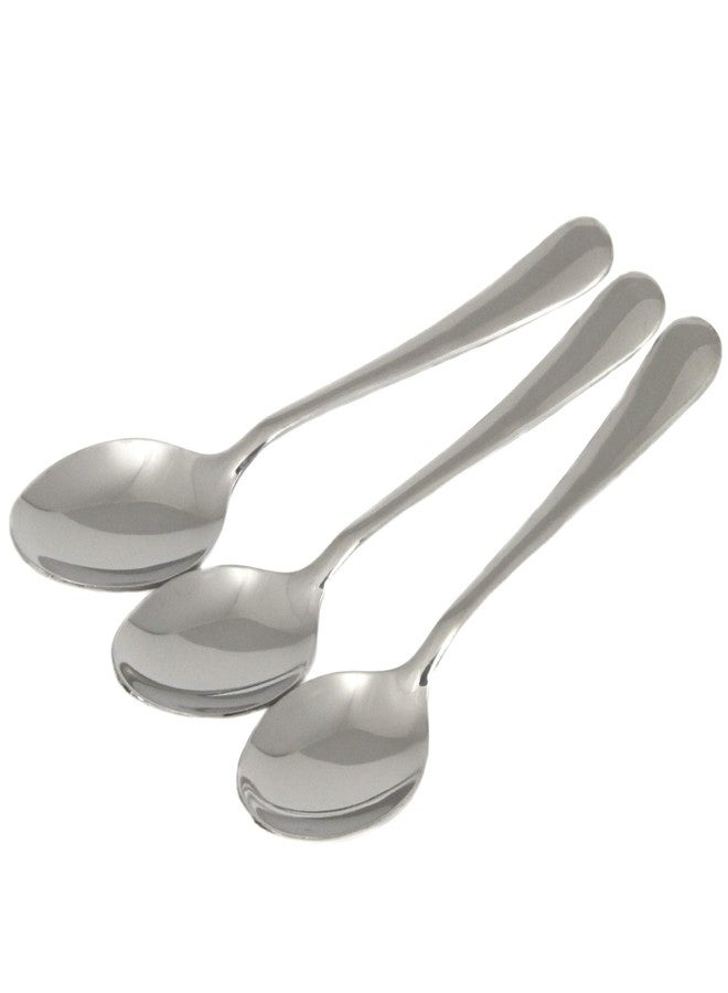 Chef Craft Heavy Duty Tablespoon Set, 7.5 inches in Length 3 Piece Set, Stainless Steel - Image 1