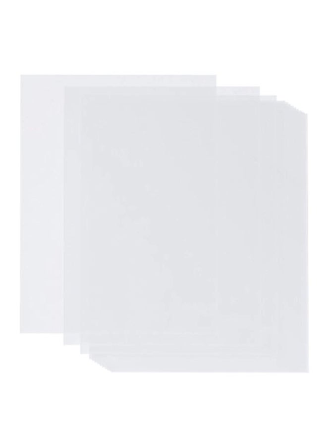 Paper Junkie Vellum Paper - 8.5 x 11 in, 100 Sheets White Translucent - Translucent & Transparent Printer Sheets for Inkjet & Laser - Printable Tracing Paper for Invitations, Sketching & Drawing - Image 1