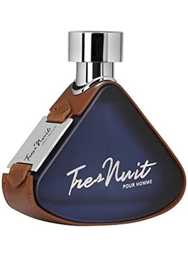 أرماف عطر تريس نوي للرجال - أو دو تواليت، 100 مل - Image 2