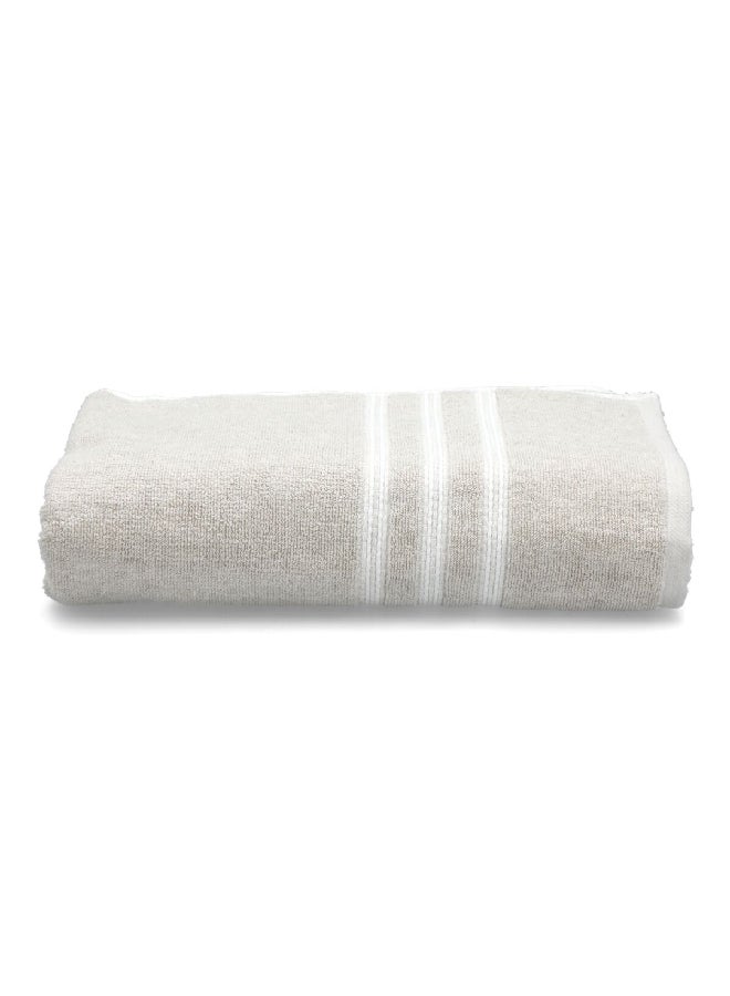 Cannon Melange Quick Drying Premium Quality Bath Sheet Light Beige 81 x 163 cm  - Image 1