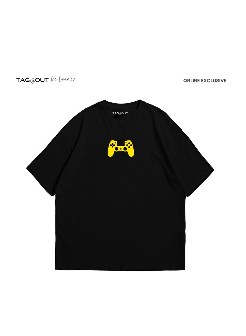 TAG OUT Unisex Summer Oversized Loose T-shirt Drop Shoulder Boxy Fit  - Image 1