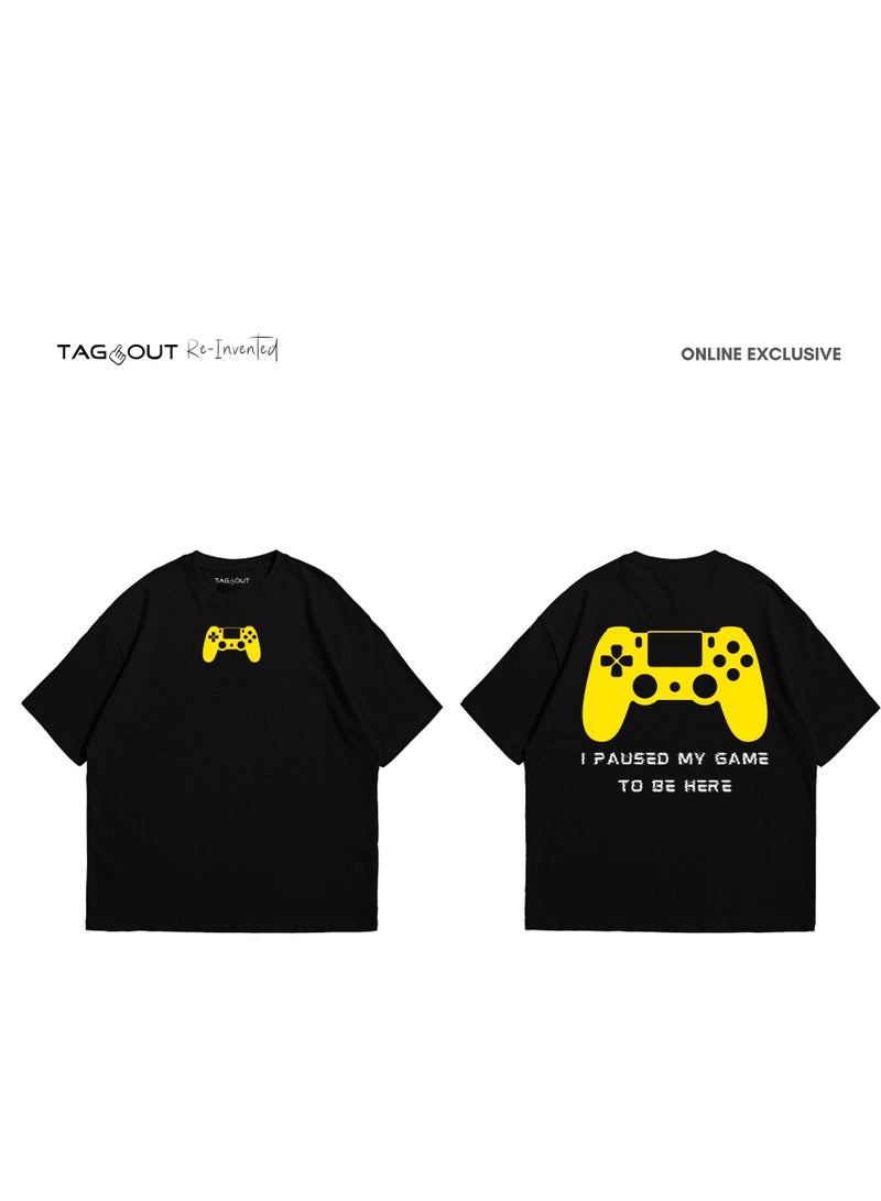 TAG OUT Unisex Summer Oversized Loose T-shirt Drop Shoulder Boxy Fit  - Image 2