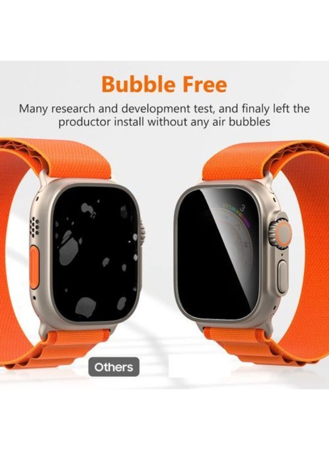 Generic - Elite Screen Protector With Apple Watch Series 9 Ultra 2 - 49mm Tempered Glass Objects And Scratch Proof - Image 1