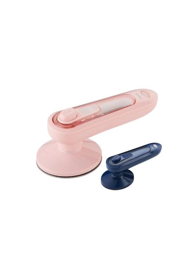 Sokany Electric Steam Iron, sized for travel, trips, and home use. It performs vertical and horizontal ironing and features a non-stick ceramic-coated soleplate. 30 watts, blue color - Sk-3070 - Image 4