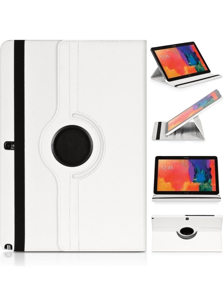 FUJİMAX - FUJIMAX Samsung Galaxy Note SM-P600 Rotating Leather Case with Horizontal and Vertical Stand - Image 1