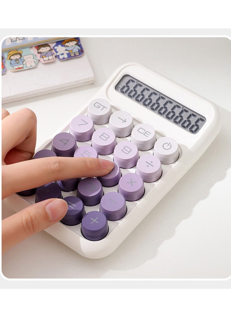 Candy color gradient 10-digit calculator, office calculator, student calculator - Image 3