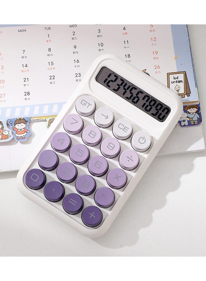Candy color gradient 10-digit calculator, office calculator, student calculator - Image 1
