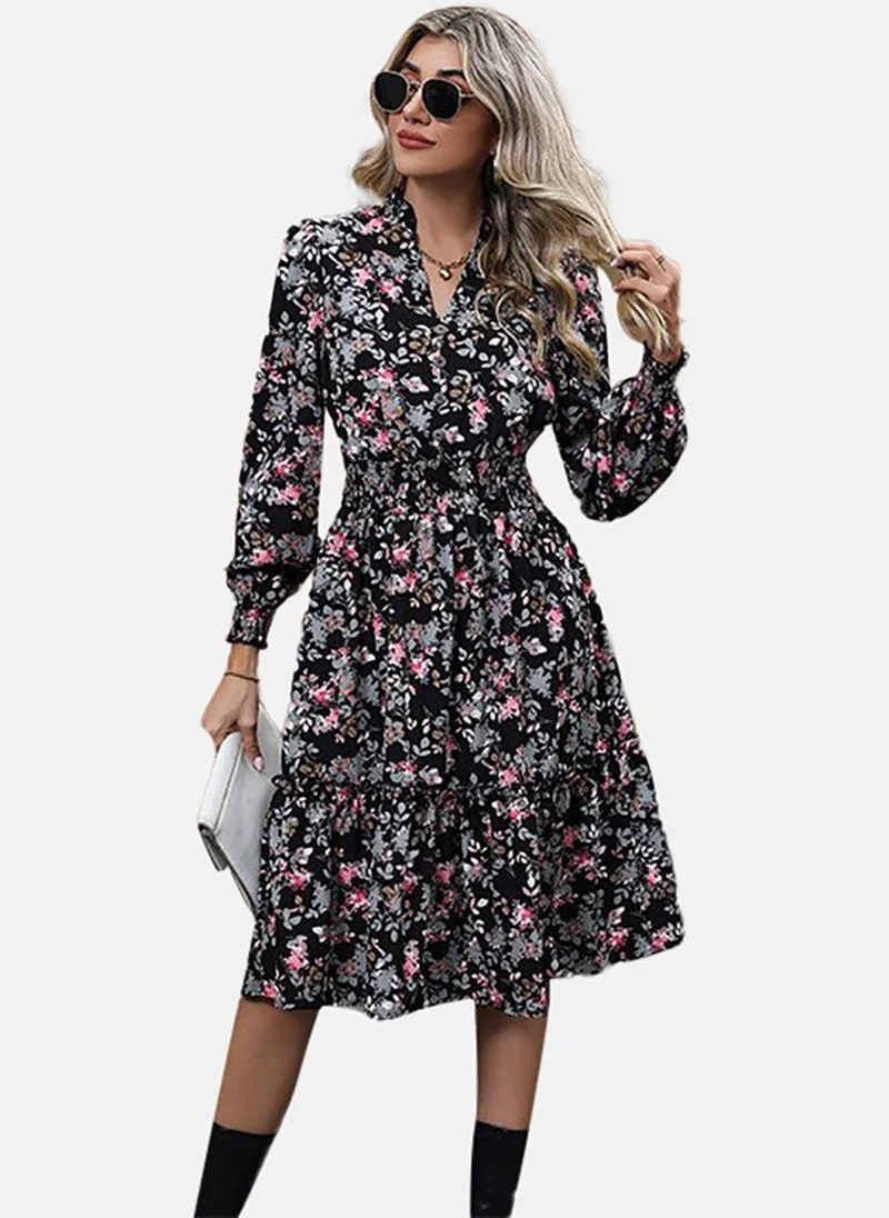 YUNIQEE Floral Print Dress