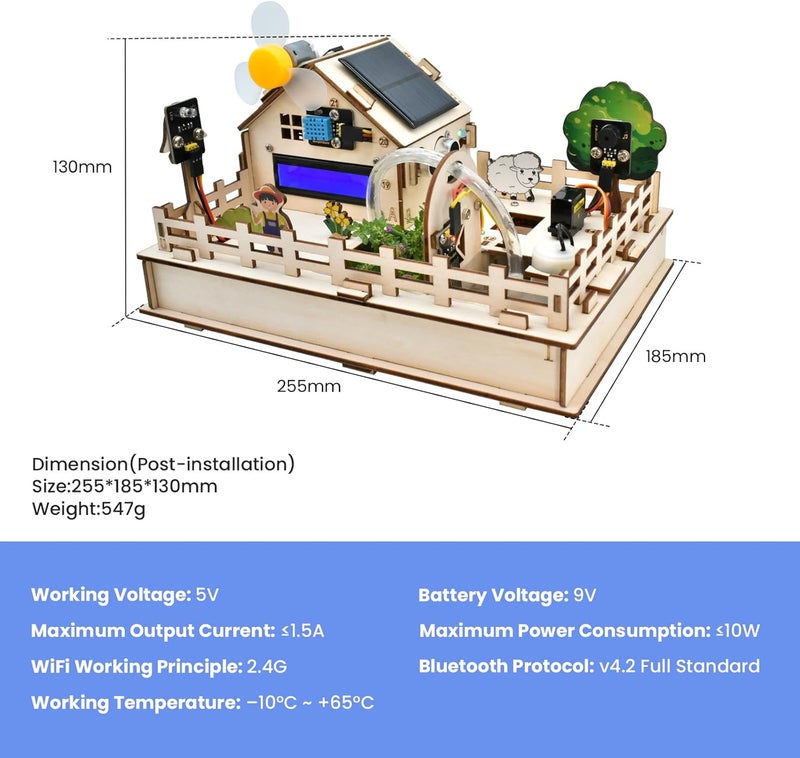 Keyestudio IoT Control Smart Farm Starter Kit for Arduino ESP32 - Image 3