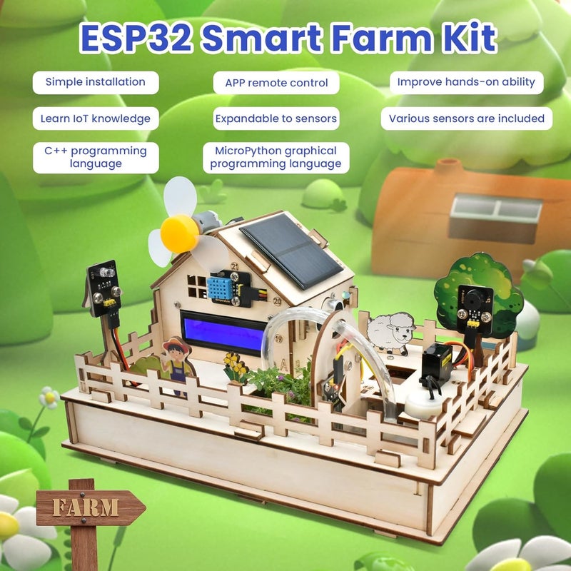 Keyestudio IoT Control Smart Farm Starter Kit for Arduino ESP32 - Image 5