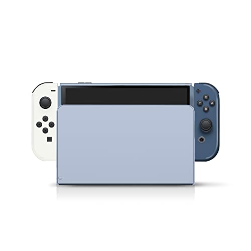 TACKY DESIGN Colorwave Skin Compatible with Nintendo Switch OLED, Premium Vinyl 3M Full Wrap Decal, Blue (Nintendo Switch OLED (2021)) - Image 3
