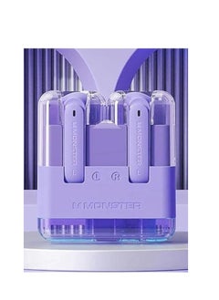 Monster Bluetooth 5.3 TrueWireless Earbuds XKT12 (Purple)