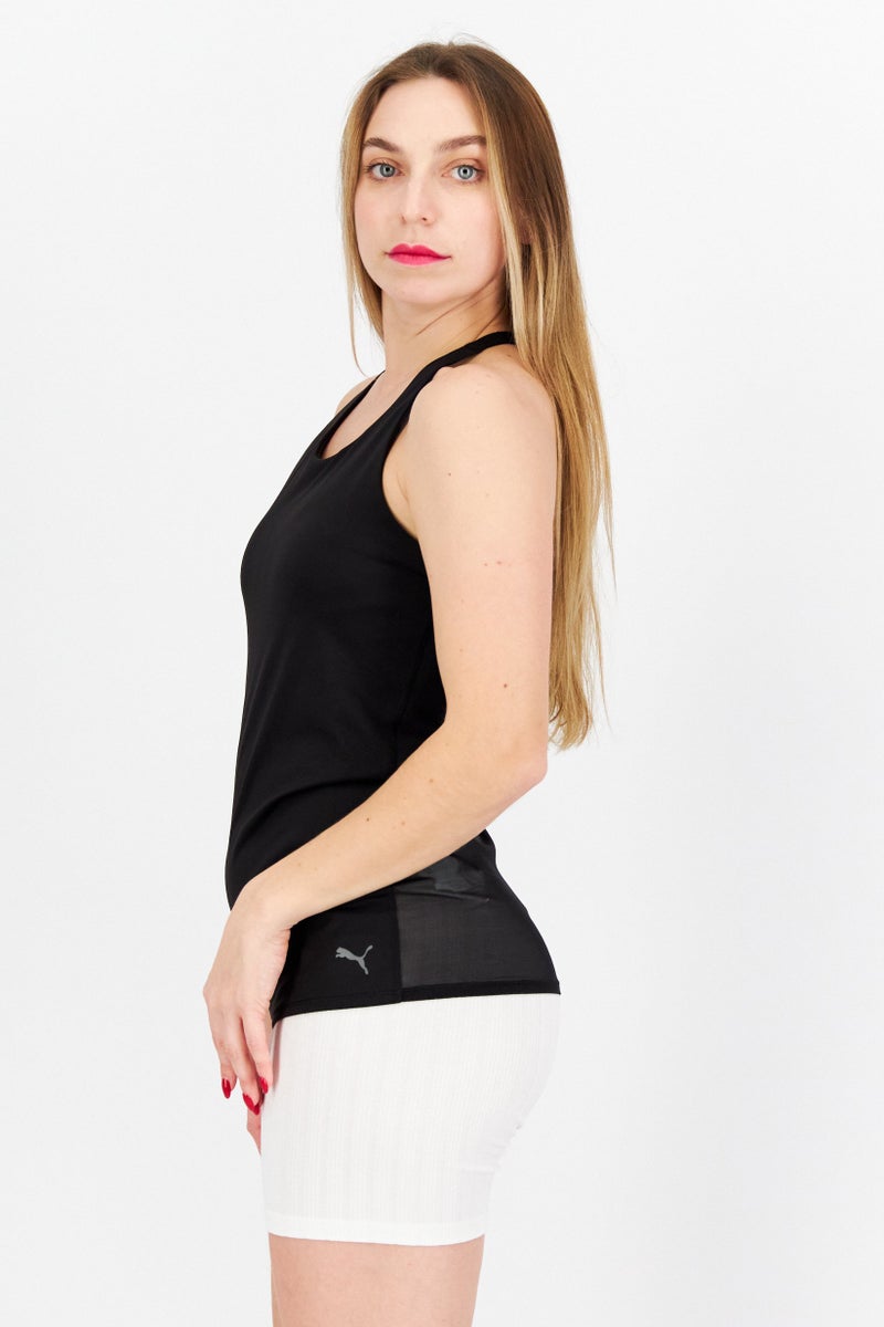 PUMA Women Sportswear Fit Printed Training Tank Top, Black - Image 4