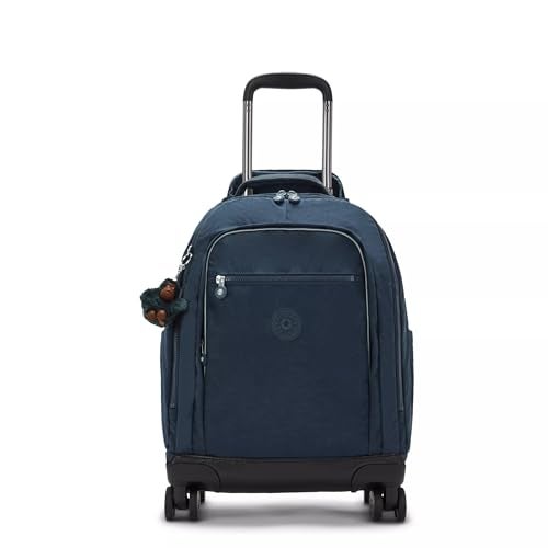 KIPLING KIPLING Kipling New Zea 15" Laptop Rolling Backpack True Blue Tonal - Image 1