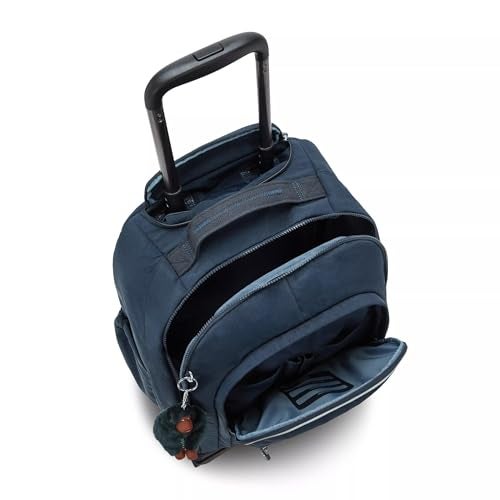 KIPLING KIPLING Kipling New Zea 15" Laptop Rolling Backpack True Blue Tonal - Image 3