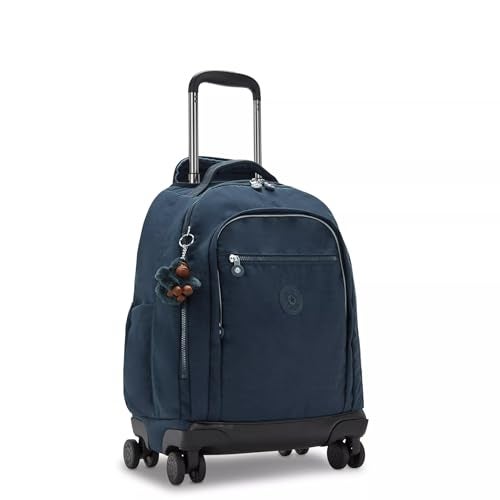 KIPLING KIPLING Kipling New Zea 15" Laptop Rolling Backpack True Blue Tonal - Image 4