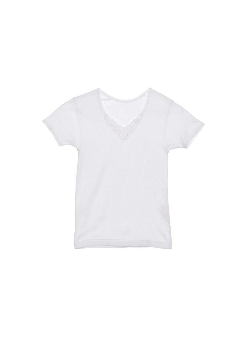 DeloPik EveryOne Undershirt For Girls(PACK OF 1)(13-14 YEARS)