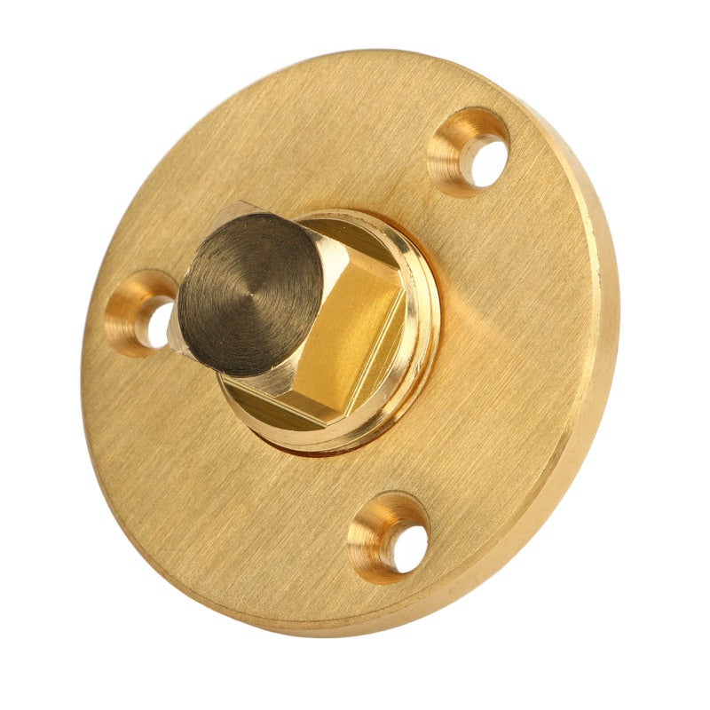 Boat Drain Plug 1/2 Inch Brass Plug - Rustproof Sturdy Watertight Fit Marine Plug for Boat Yacht Fish Well Stern Bilge Drainage - Image 3