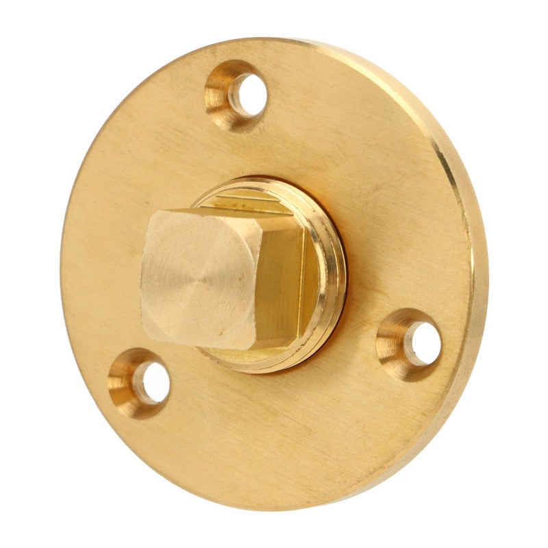 Boat Drain Plug 1/2 Inch Brass Plug - Rustproof Sturdy Watertight Fit Marine Plug for Boat Yacht Fish Well Stern Bilge Drainage - Image 2