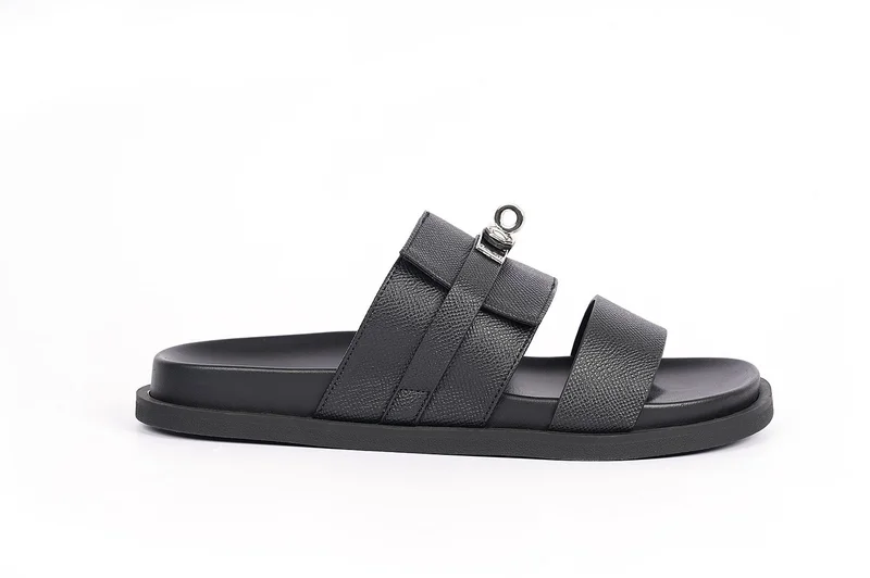 Ladies Slip-on double strap Sandals