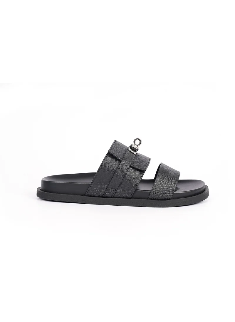 كيوبل Ladies Slip-on double strap Sandals