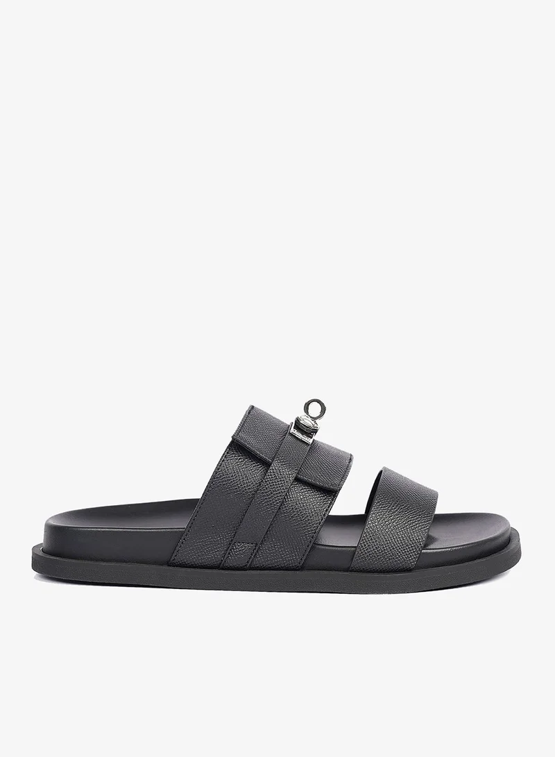 Cuple Ladies Slip-on double strap Sandals