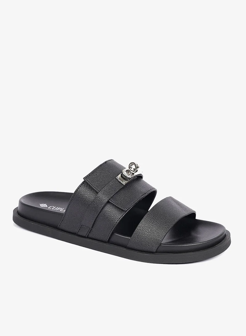 Cuple Ladies Slip-on double strap Sandals