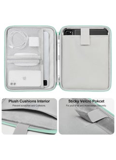 Joyelink Tablet Sleeve Case for 10.9 inch New iPad / 11 inch iPad Pro / 10.2 inch iPad / 10.9" iPad Air / 10.5 inch iPad Pro Air, Galaxy Tab A8 10.5" Protective Bag, Fit Apple Smart Keyboard, Green  - Image 3